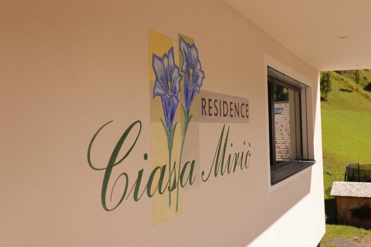 Ciasa Mirio' Leilighet La Valle Eksteriør bilde